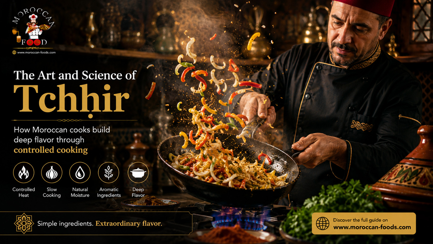 The Art and Science of Moroccan Tchḥir: Building Flavor Through Controlled Cooking