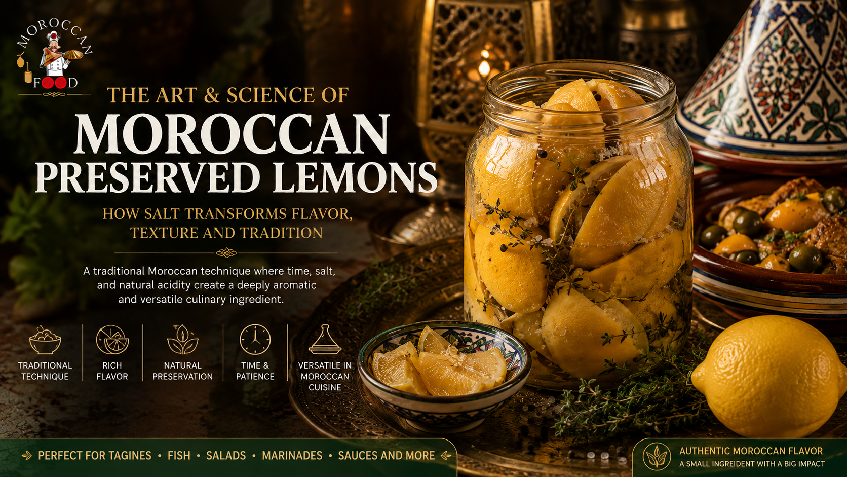 The Art and Science of Moroccan Preserved Lemons: How Salt Transforms Flavor