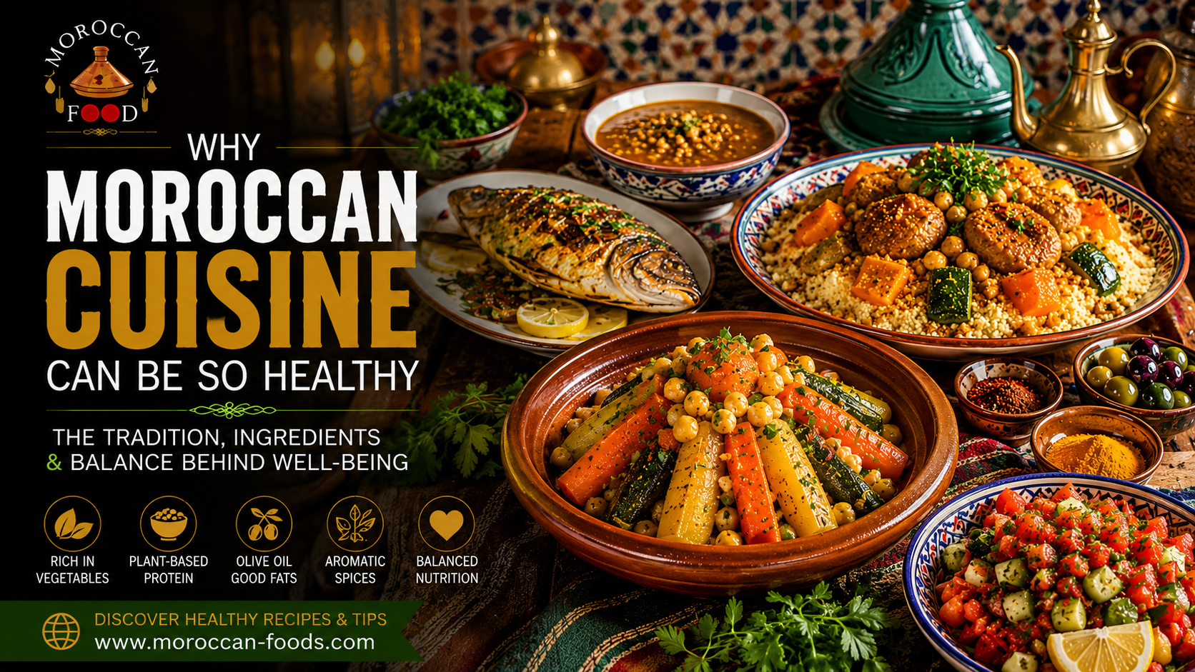 Why Moroccan Cuisine Can Be So Healthy: The Principles Behind Its Traditional Dishes