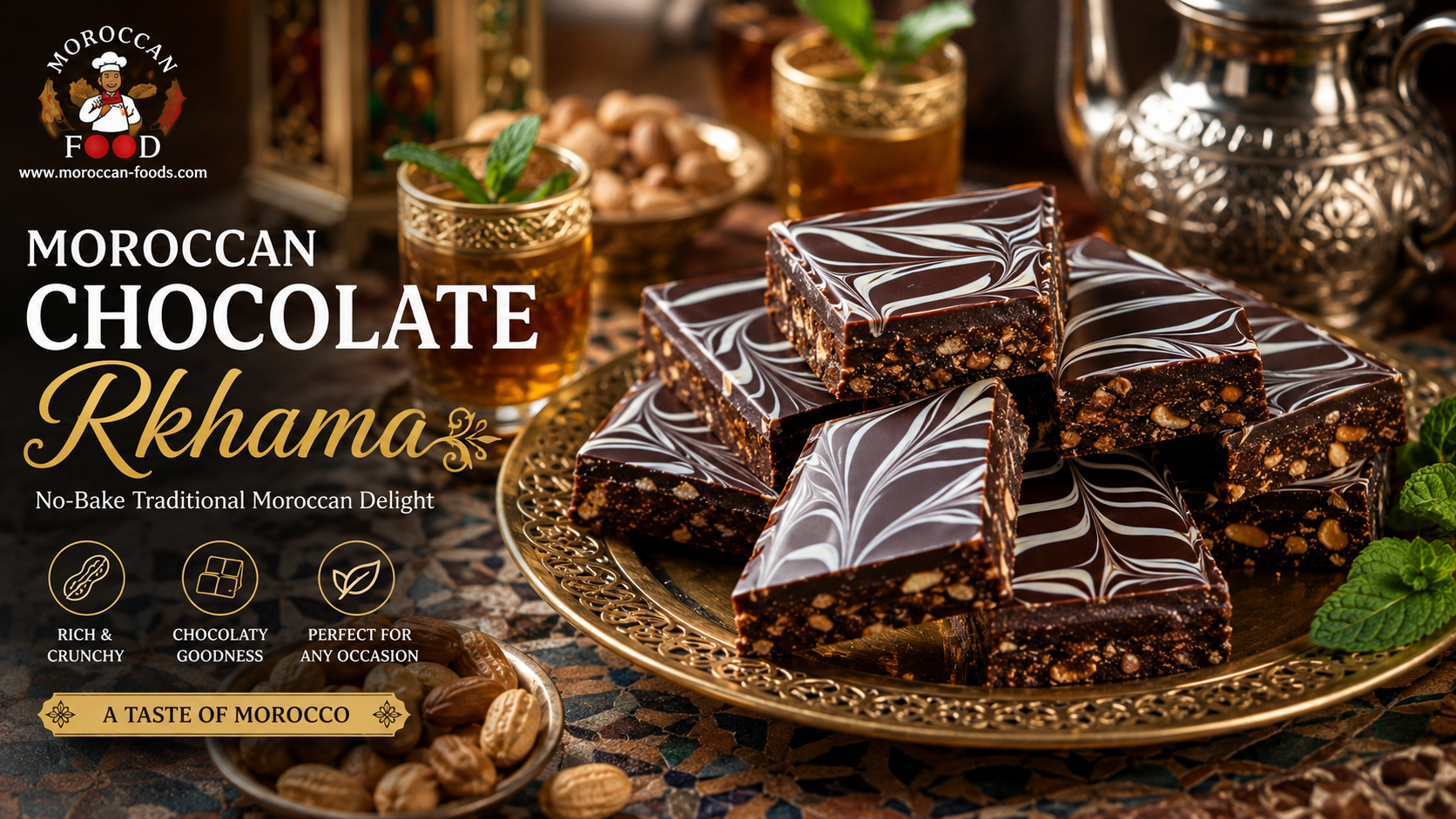 Moroccan Chocolate Rkhama