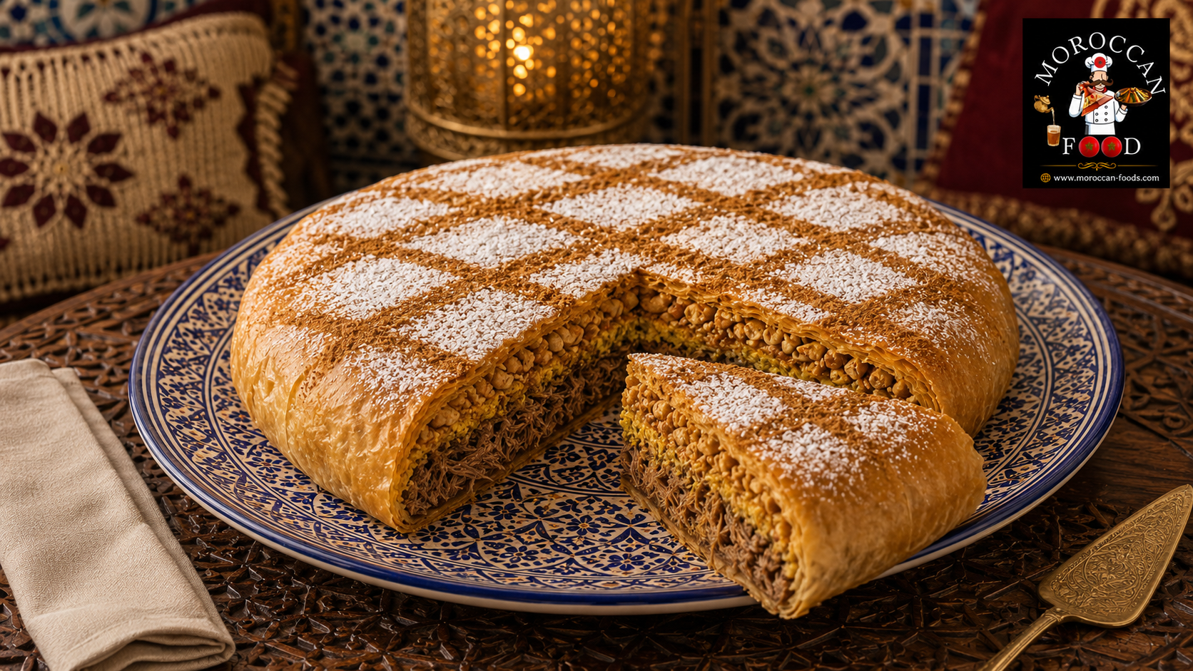 Moroccan Beef Pastilla with T-Bone Steak