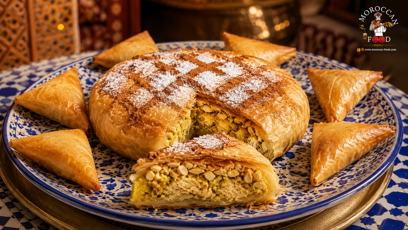 Moroccan Chicken Breast Pastilla and Briouats