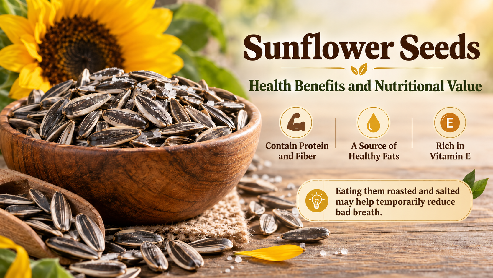 Sunflower Seeds: Health Benefits, Nutritional Value, and the Best Way to Eat Them